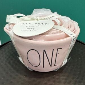 Rae Dunn Blush Stacked Measuring Cups NWT